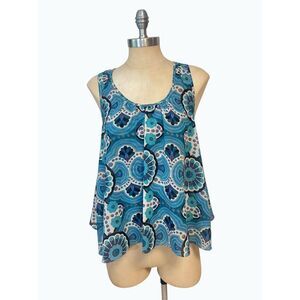 Anthropologie Meadow Rue Split Back Top 8 Fits 6